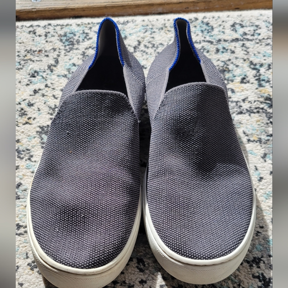 Rothy's original slip on Navy 9.5